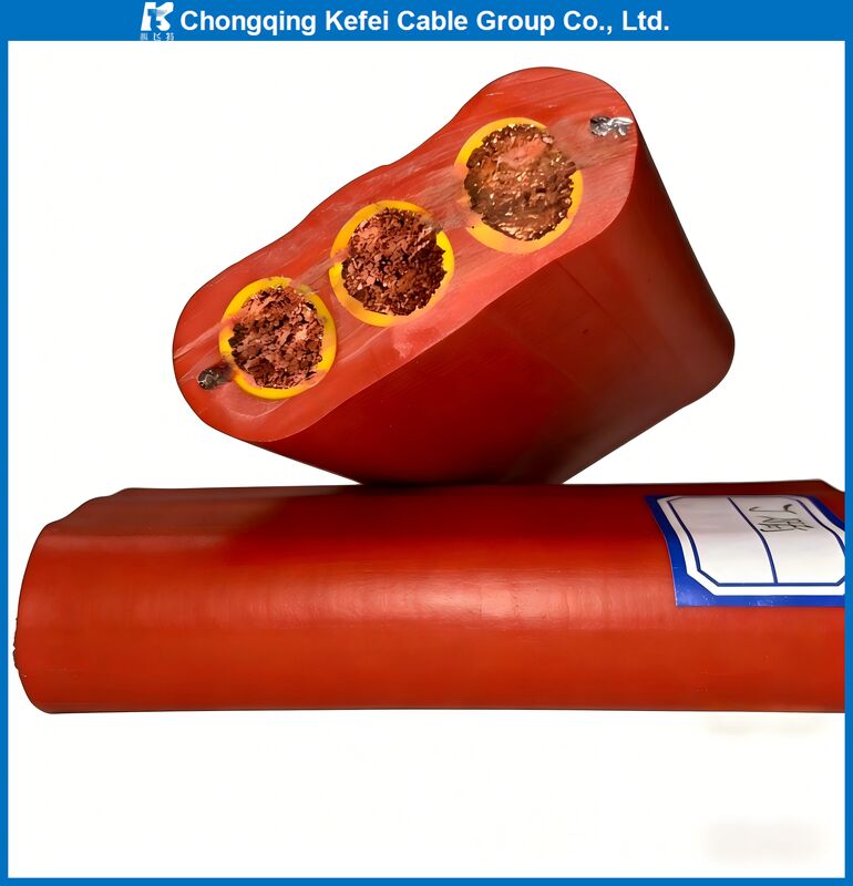 YFFB Flat Flexible Cable Copper Rubber Elevator 0.5mm/0.75mm/1mm Collapsible Retractable Door Cable IP68 Low Voltage for Overhead Cranes