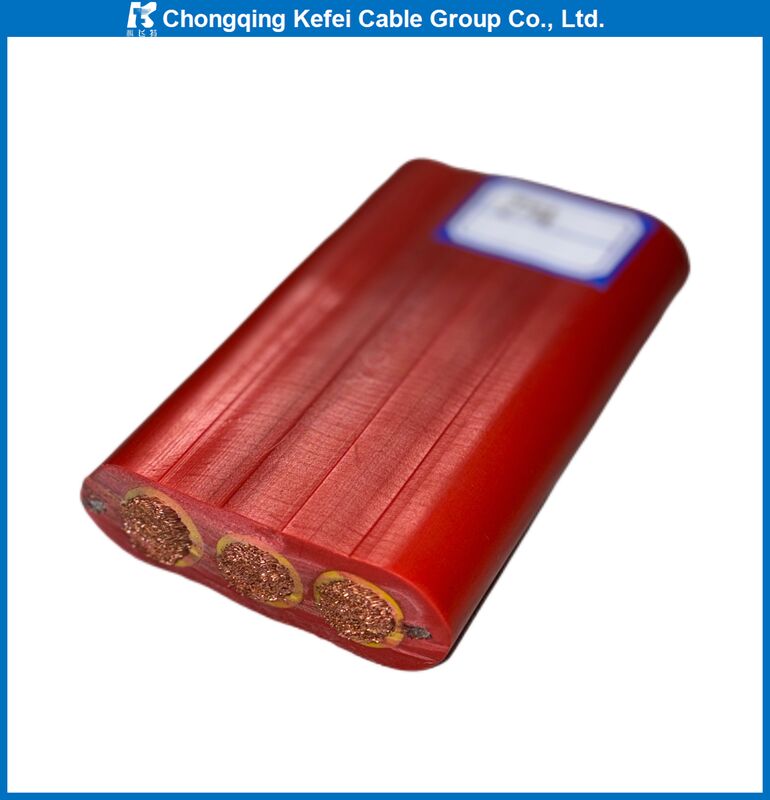 YFFB Stranded Copper High Quality Flexible Flat Elevator Lifting Cable Coil Low Voltage 450V/750V Rubber Insulation