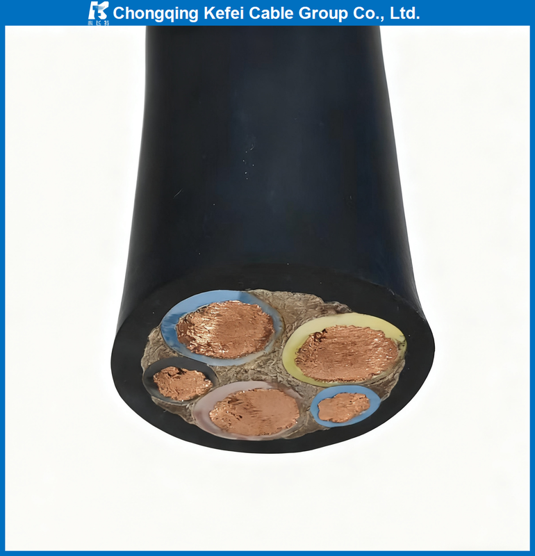 Rubber Sheathed Flexible Cable H07RN-F Weather Resistant Heavy Duty Rubber Cable for Extreme Conditions