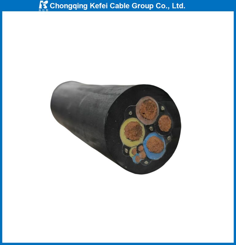 Waterproof Submersible Cable Halogen-Free Options Available Flexible & Kink-Resistant for Agricultural Irrigation Systems