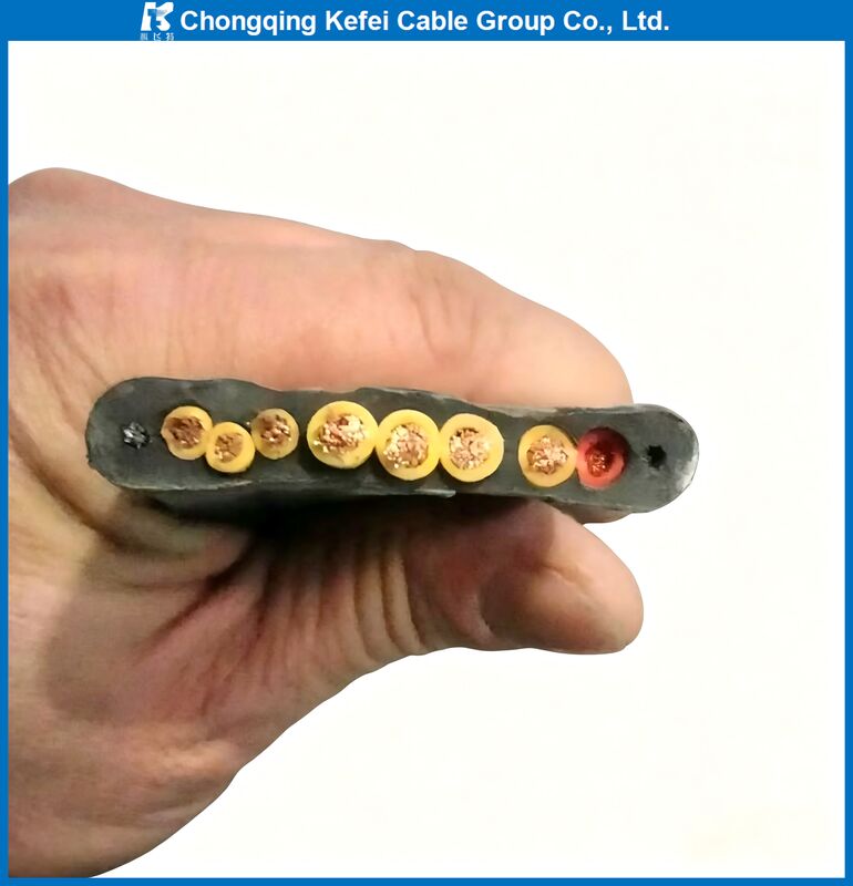 YFFB Flat Flexible Cable - UV Resistant, Flame Retardant Nitrile Cable for Shipbuilding & Automotive Applications