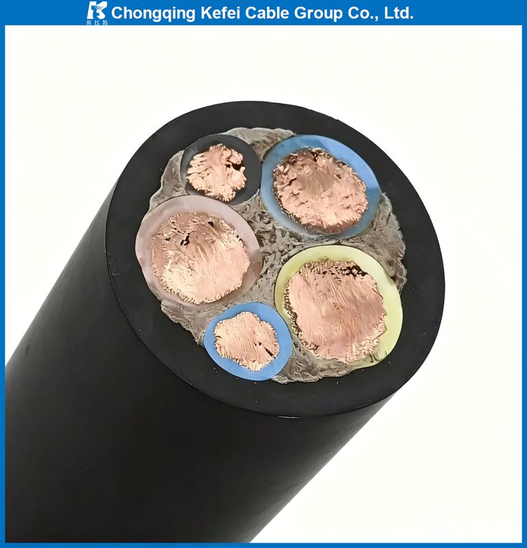 Heavy Duty H07RN-F Rubber Sheathed Power Cable with EPR Insulation and Stranded Copper Conductor for 450/750V Applications