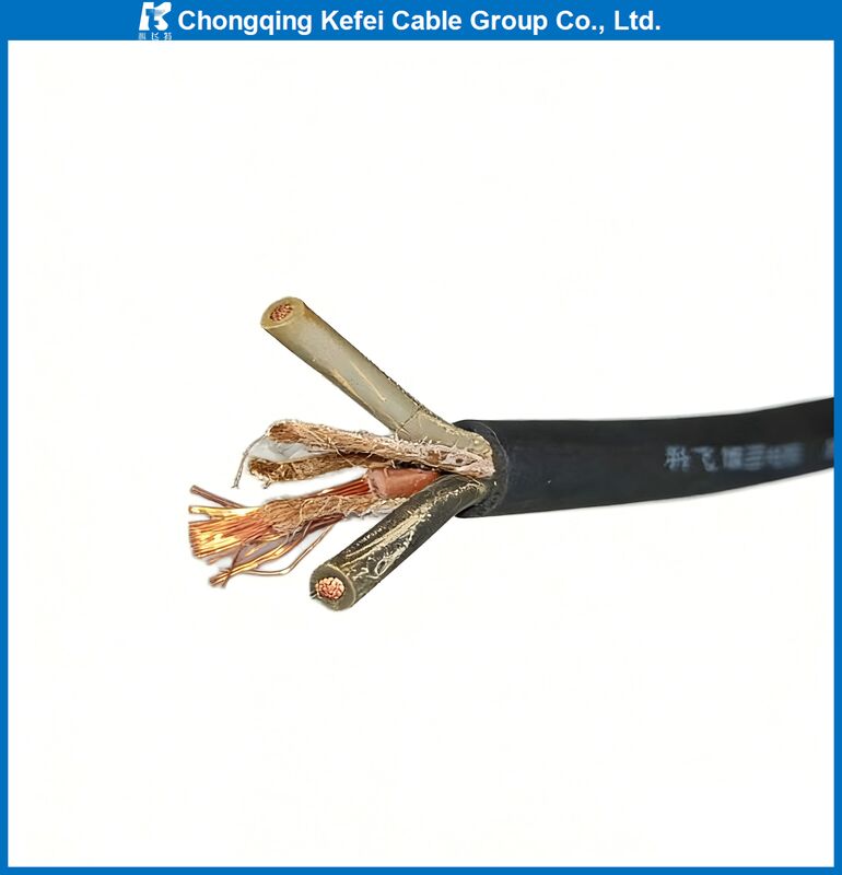Heavy Duty H07RN-F Rubber Sheathed Power Cable with EPR Insulation and Stranded Copper Conductor for 450/750V Applications