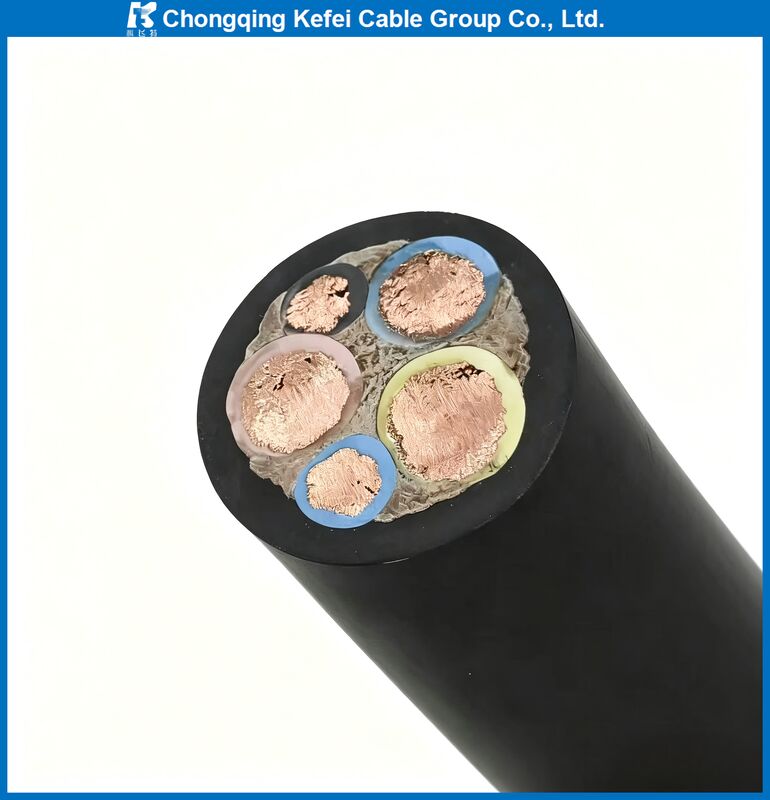 450/750V Rated H07RN-F Rubber Flexible Cable with EPR Insulation and Oil Resistance