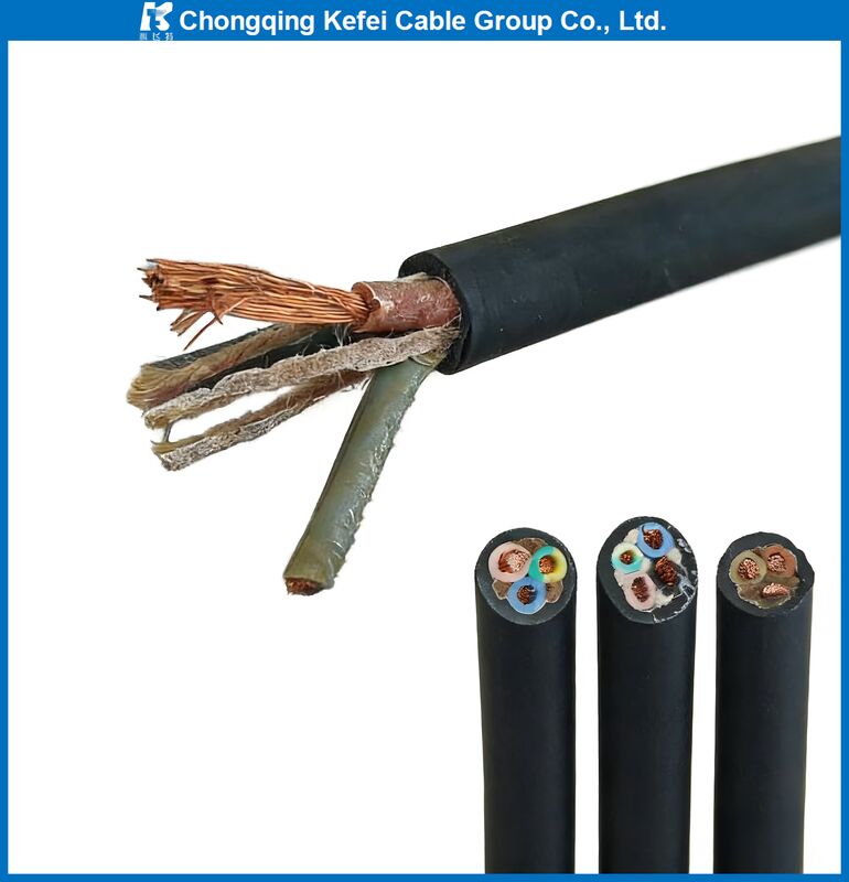 Durable YC H07RN-F Heavy-Duty Flexible Rubber Cable for Industrial Machinery and Tools