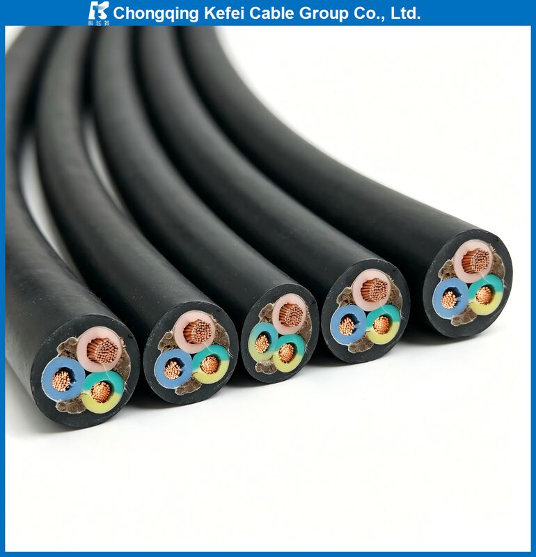 Premium Quality YC H07RN-F 450/750V Flexible Copper Rubber Sheathed Power Cable Manufacturer