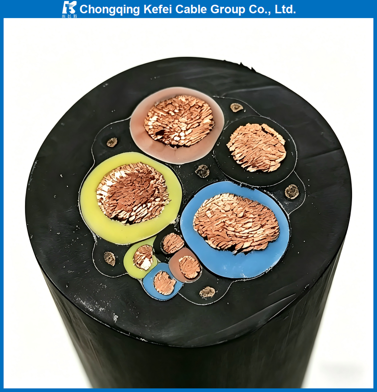 Durable JHS Waterproof Rubber Submersible Pump Wire for High Performance Underwater Operation