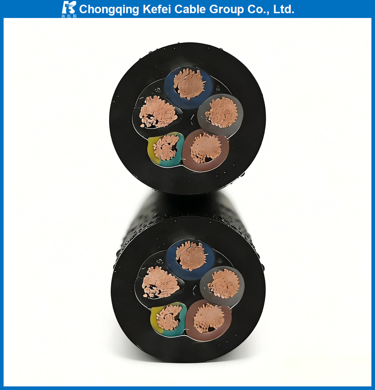 Durable JHS Waterproof Rubber Submersible Pump Wire for High Performance Underwater Operation