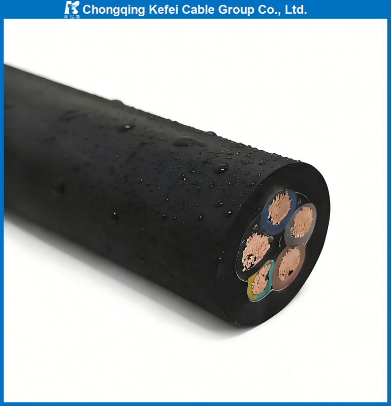 Durable JHS Waterproof Rubber Submersible Pump Wire for High Performance Underwater Operation