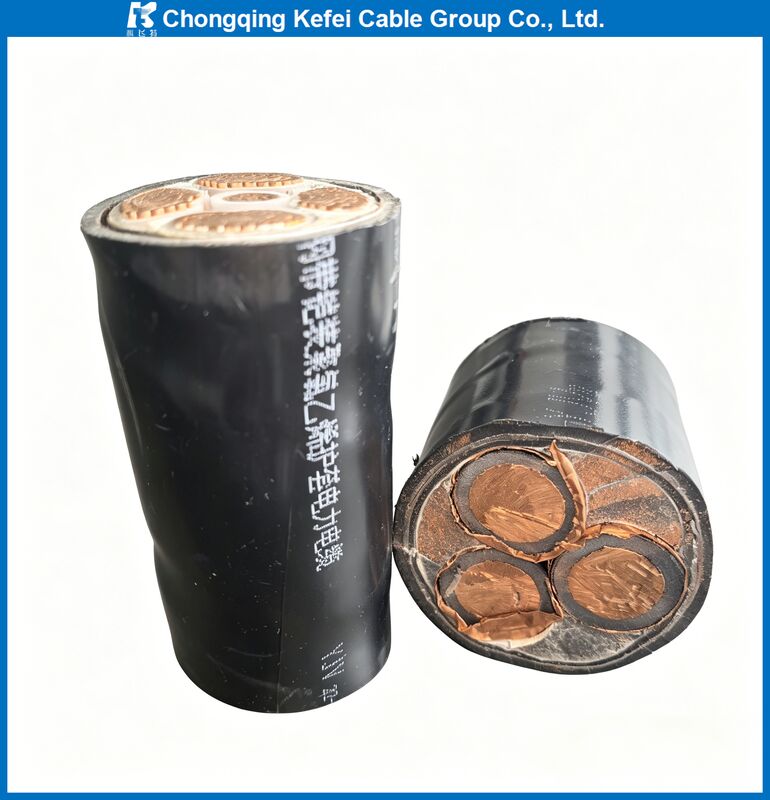 YJV22 STA Armored Power Cable XLPE PVC Sheath Underground Burial Electrical Cable 0.6/1kV