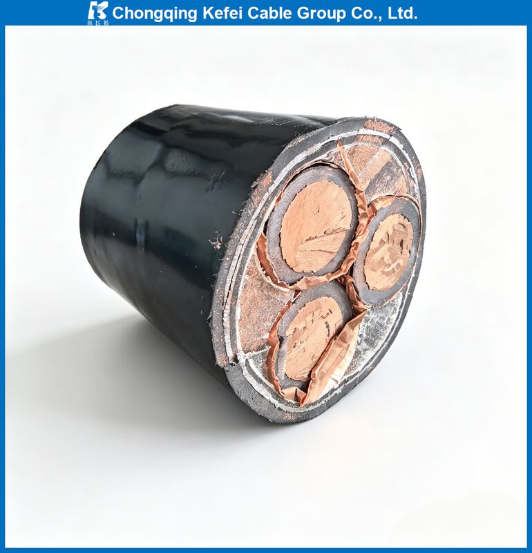 Low Voltage YJV22 XLPE Insulated Steel Tape Armored Power Cable for Construction Projects