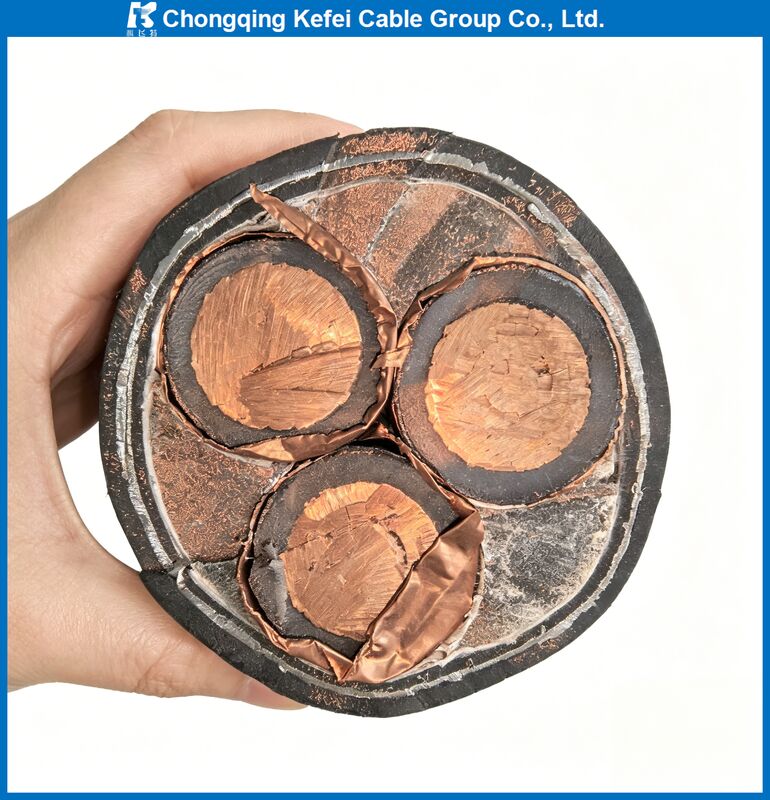 Low Voltage YJV22 XLPE Insulated Steel Tape Armored Power Cable for Construction Projects