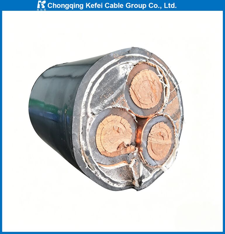 Durable YJV22 Armored Cable 0.6/1kV XLPE STA PVC Sheath Underground Distribution Power Cable