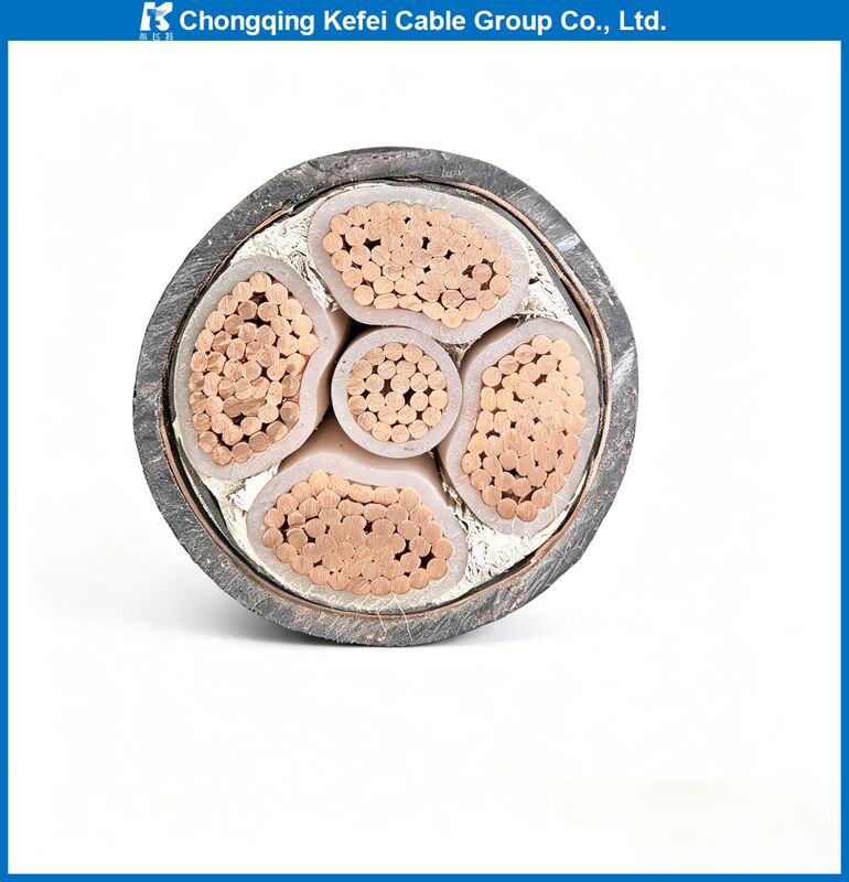 Durable YJV22 Armored Cable 0.6/1kV XLPE STA PVC Sheath Underground Distribution Power Cable