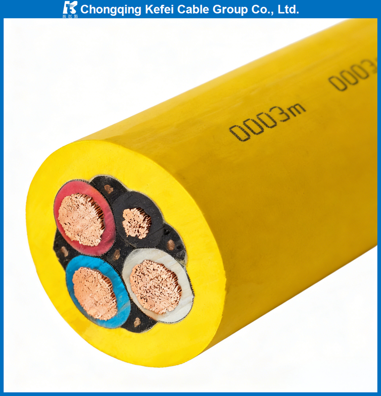 Professional MYP Mining Cable Shielded Rubber Soft Sheathed Flexible Cable for Mobile Coal Mining Equipment Flame Retardant