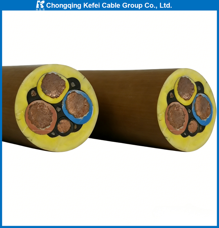 Reliable MYP Coal Mine Mobile Shielded Rubber Sheathed Flexible Cable for Harsh Mining Environment Flame Retardant Power Wire