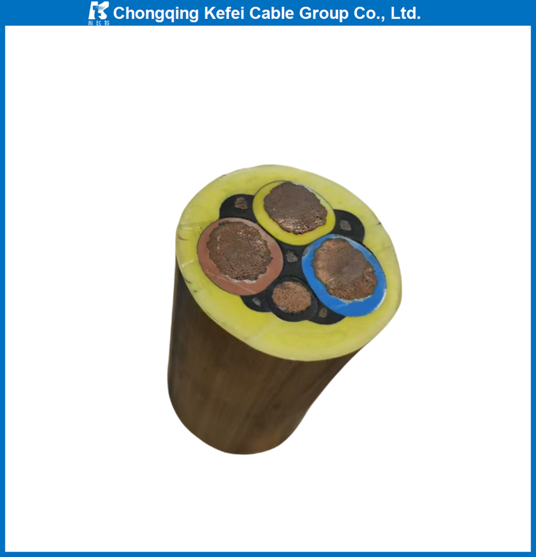 Premium MYP 0.66/1.14kV Mining Cable Mobile Shielded Rubber Sheathed Soft Cable Flame Retardant Wear Resistant Power Cable