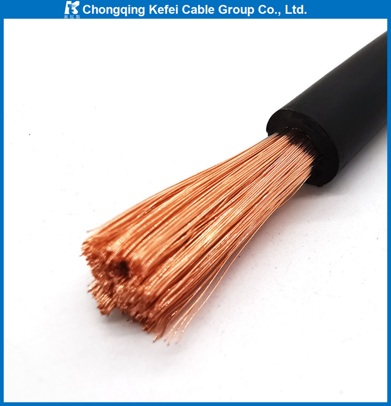 Professional YH Welding Cable 25mm 35mm 50mm Rubber Sheathed Soft Copper Cable for Secondary Side Welding Machine Wiring Systems
