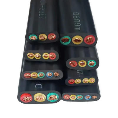 450V EPR Rubber Cable Flat Rubber Electrical Cable For Automated Production Lines