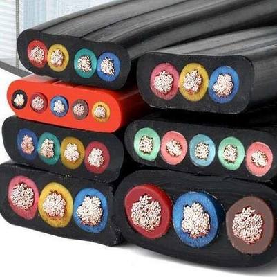 Wear Resistance Flat Rubber Sheathed Cable Waterproof For Large Mobile Devices