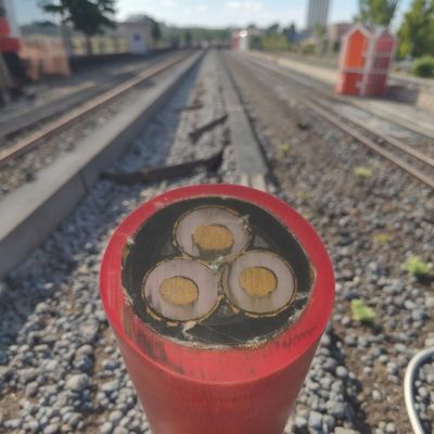 6/10KV 8.7/10KV Rubber Sheath Mining Wire Underground Power Cable OEM