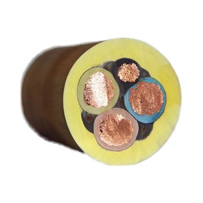 ISO9001 Certified Anti Corrosion Flexible Rubber Cable For Underground Coal Mine