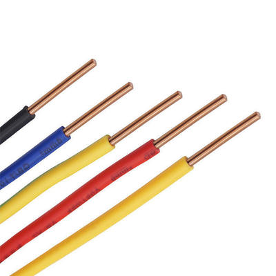BVR Copper Conductor Flexible  PVC Cable 450/750V For Construction Customized