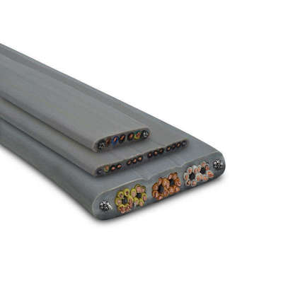 450V Oil Resistant Custom Size Flat Lift Cable Flexible Power Cable
