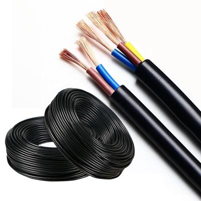 300V PVC Sheathed Cable 0.3-10mm2 With Stranded Bare Copper Core