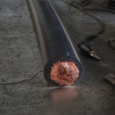 450/750V High Conductivity Rubber Welding Cable Easy Installation For Welding Machines