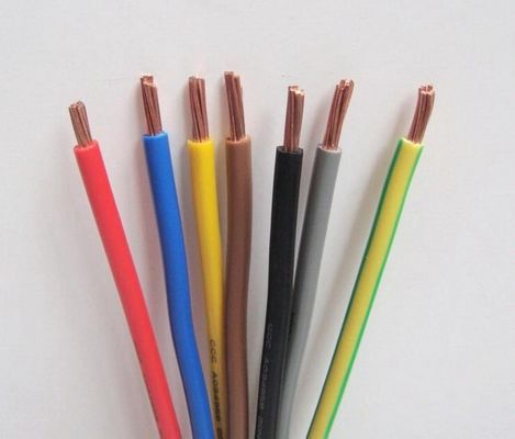 Flame Retardant Electric Wire Cable BVR Wire 450/750V PVC Insulated Copper Cable