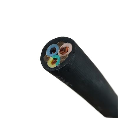 High Flexibility Rubber Flexible Cable Small Bending Radius For Industrial Use