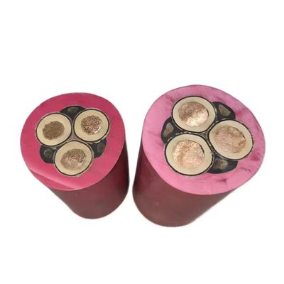 Oil Resistant High Voltage Power Cable Flexible Rubber Cable EPDM Insulation